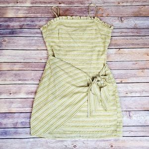 The Impeccable Pig Wrap Dress 100% Cotton Size M